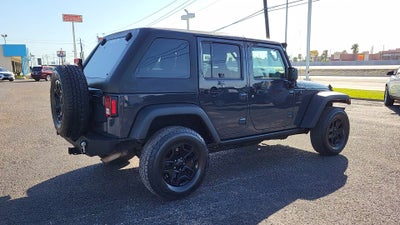 2017 Jeep Wrangler Unlimited Willy Wheeler 4x4