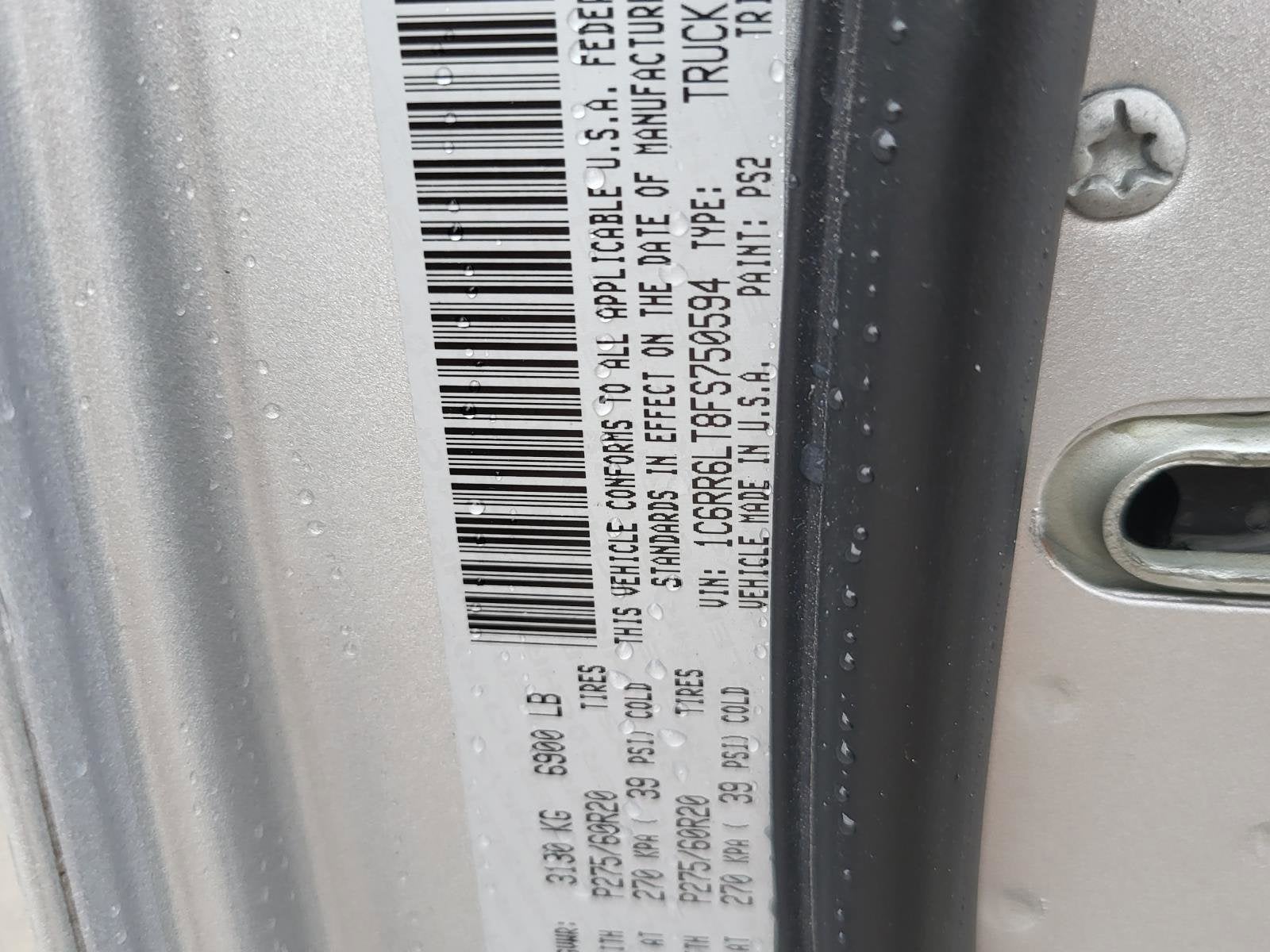 2015 RAM 1500 Lone Star