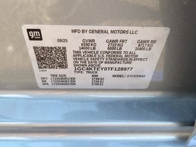 2026 Chevrolet Silverado 3500 HD LT DRW