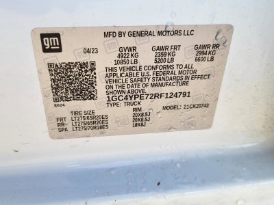 2024 Chevrolet Silverado 2500 HD LTZ