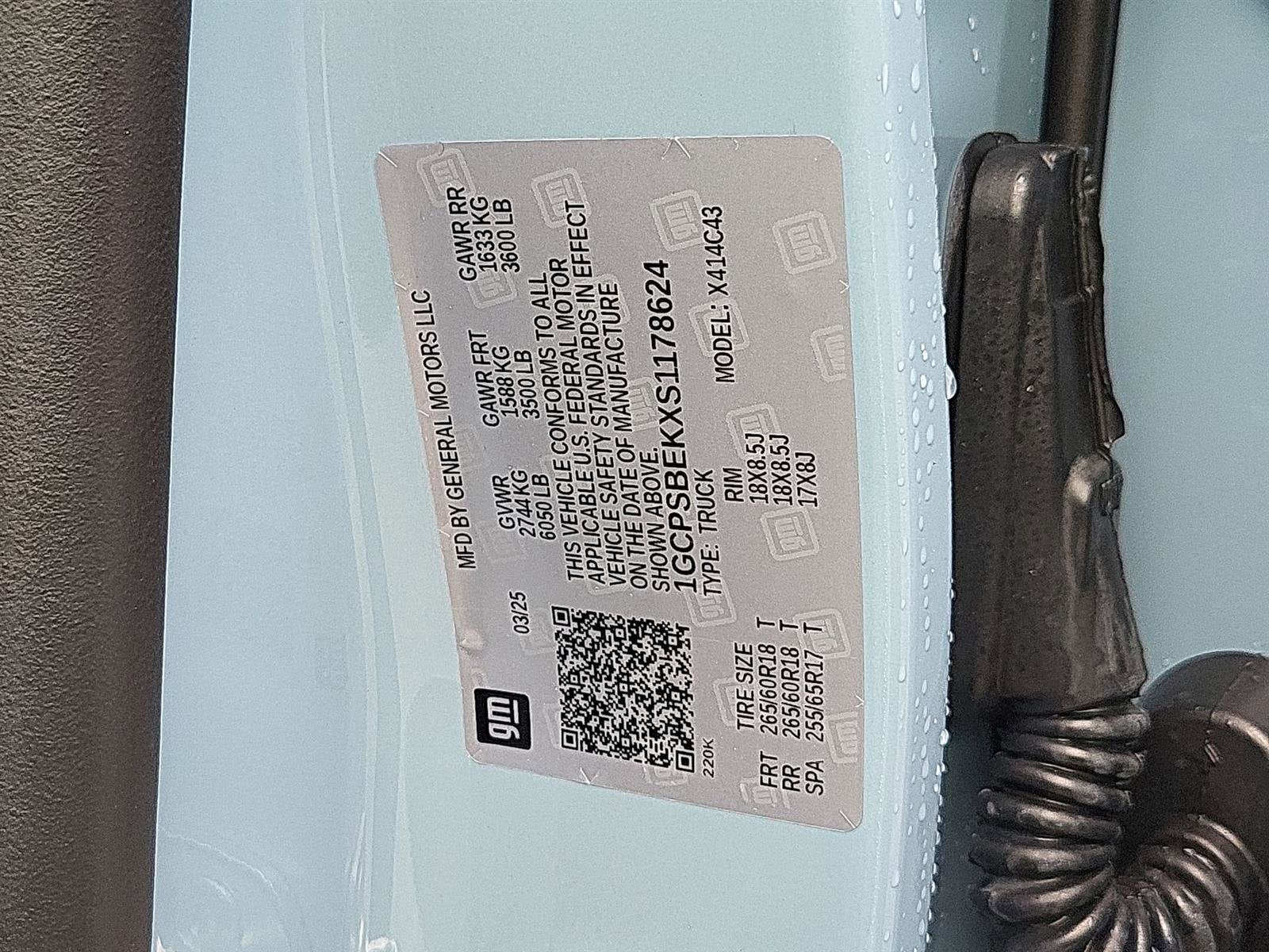 2025 Chevrolet Colorado WT/LT