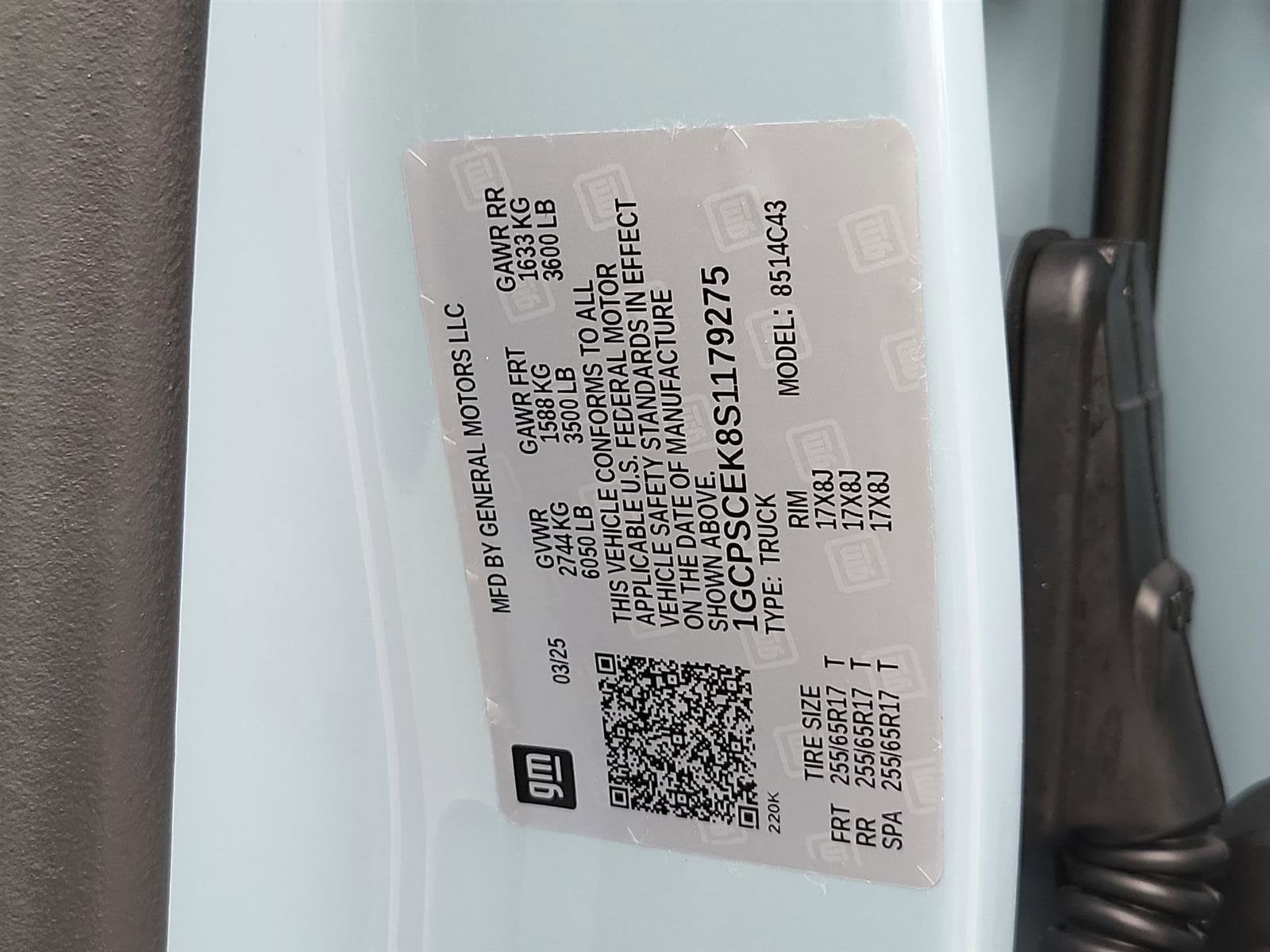 2025 Chevrolet Colorado WT/LT