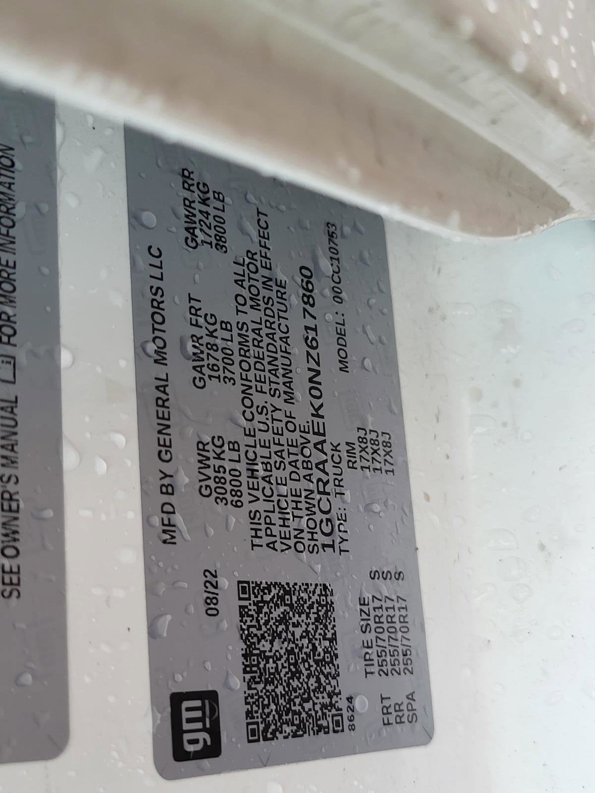 2022 Chevrolet Silverado 1500 WT