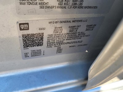 2022 Chevrolet Silverado 1500 LTD RST