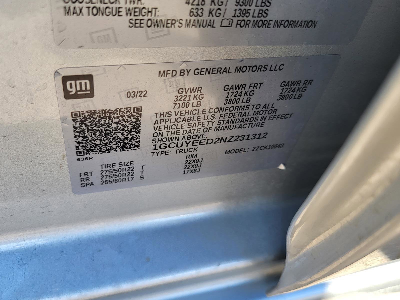 2022 Chevrolet Silverado 1500 LTD RST