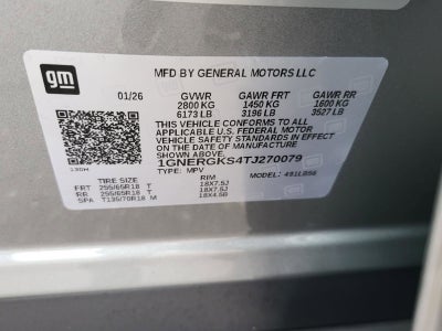 2026 Chevrolet Traverse LT