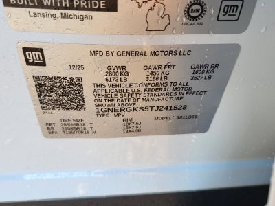 2026 Chevrolet Traverse LT