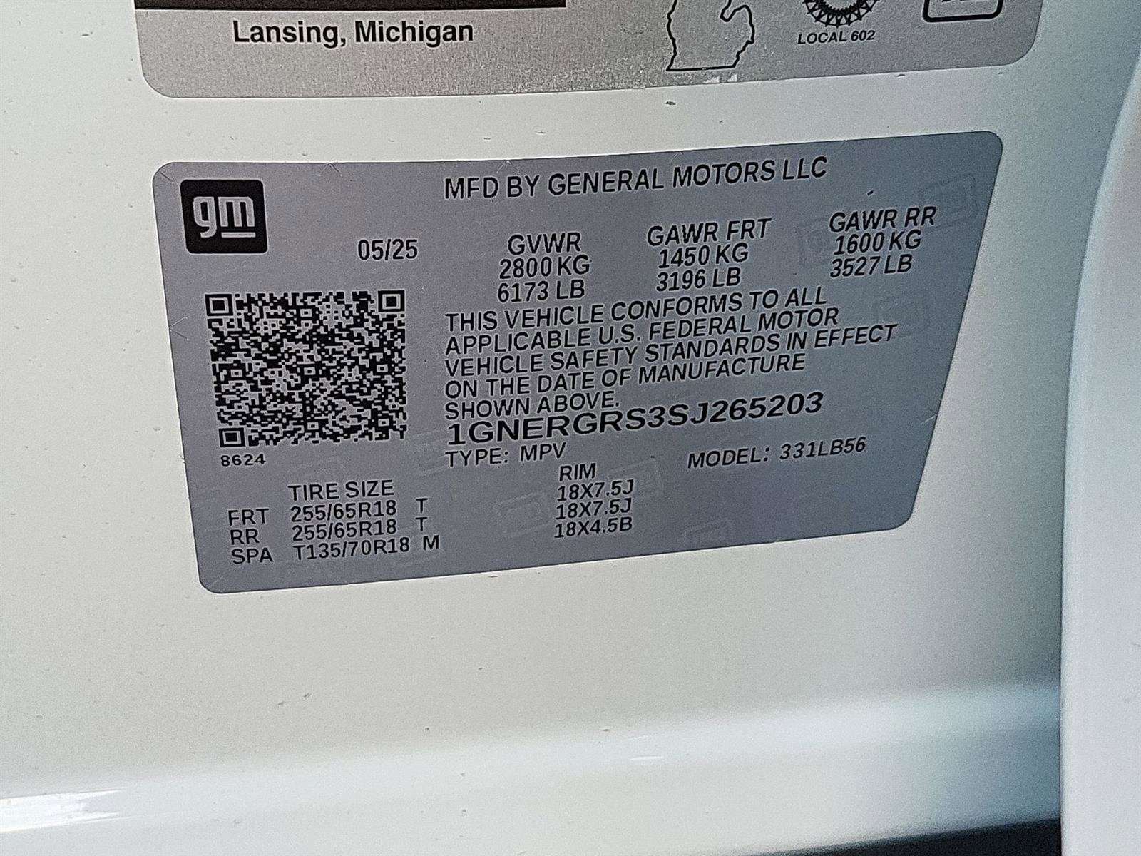 2025 Chevrolet Traverse LT