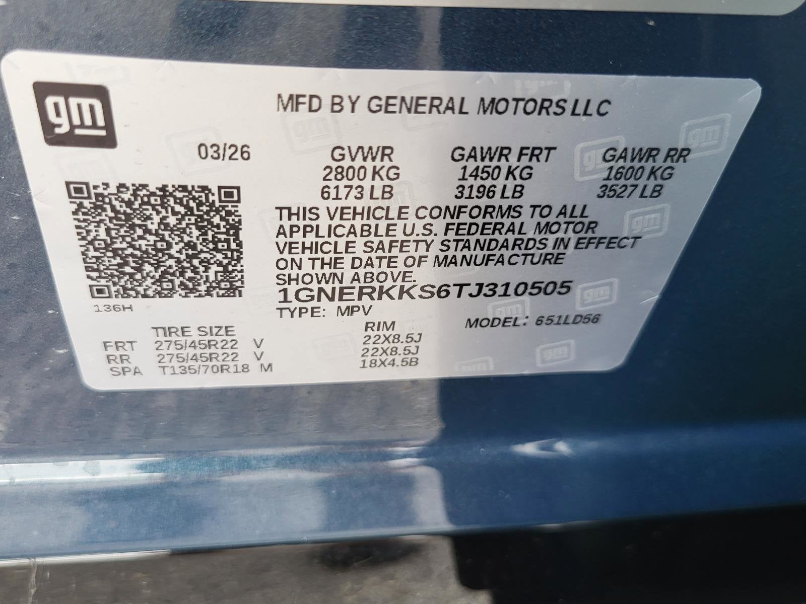 2026 Chevrolet Traverse High Country