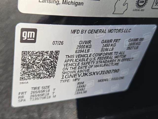 2027 Chevrolet Traverse Z71