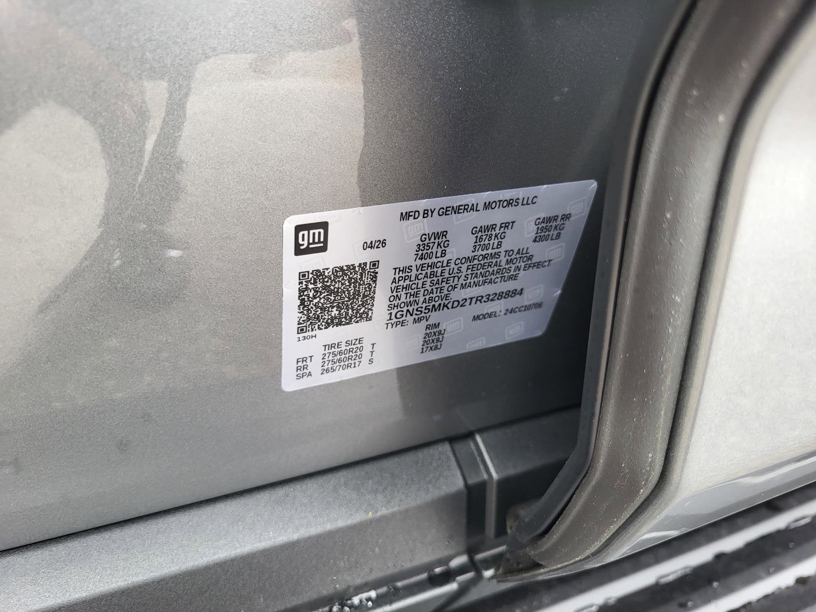 2026 Chevrolet Tahoe LS