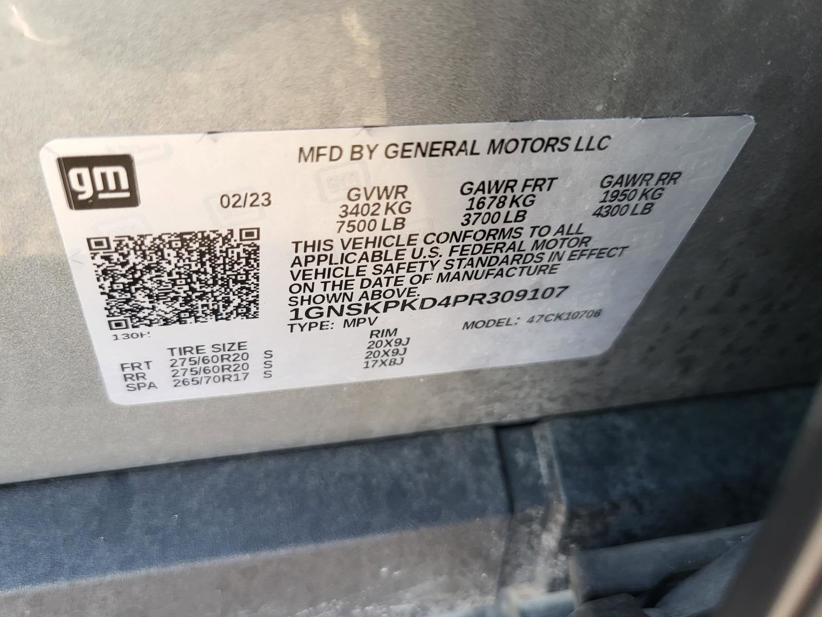 2023 Chevrolet Tahoe Z71