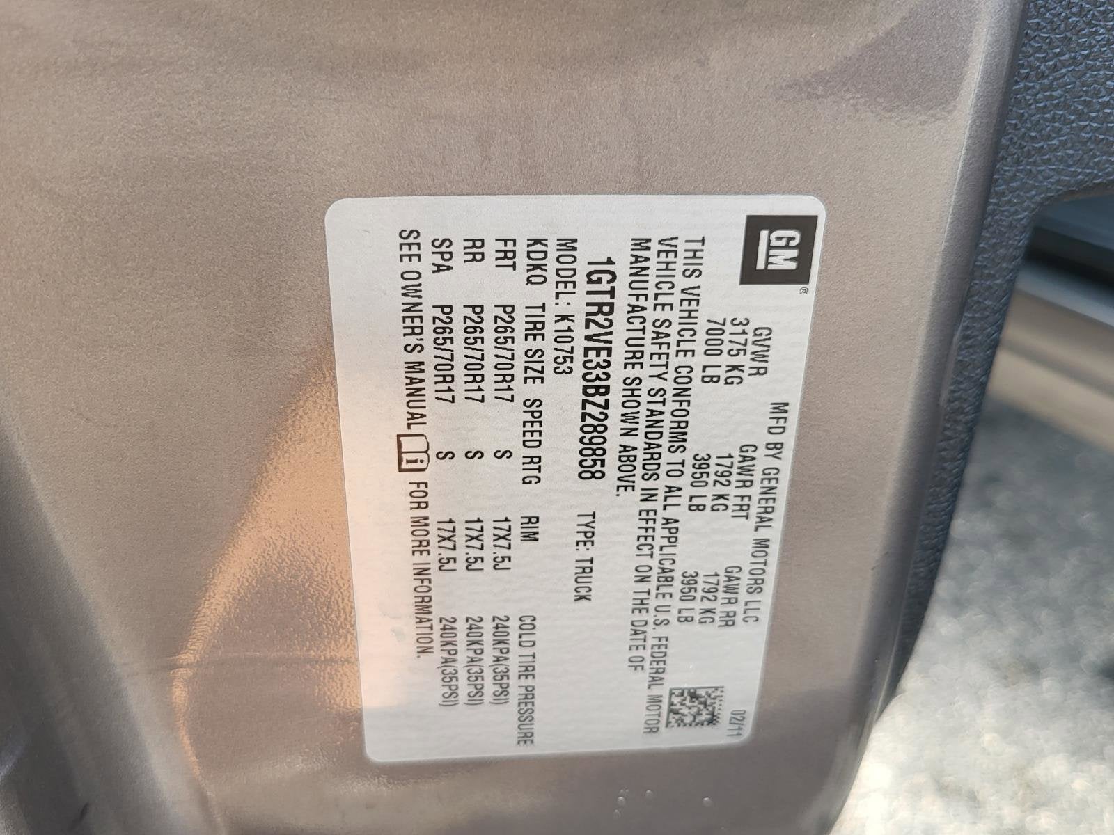 2011 GMC Sierra 1500 SLE