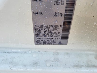 2023 Nissan Altima SV FWD