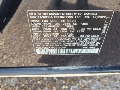 2023 Volkswagen Atlas Cross Sport 3.6L V6 SE w/Technology