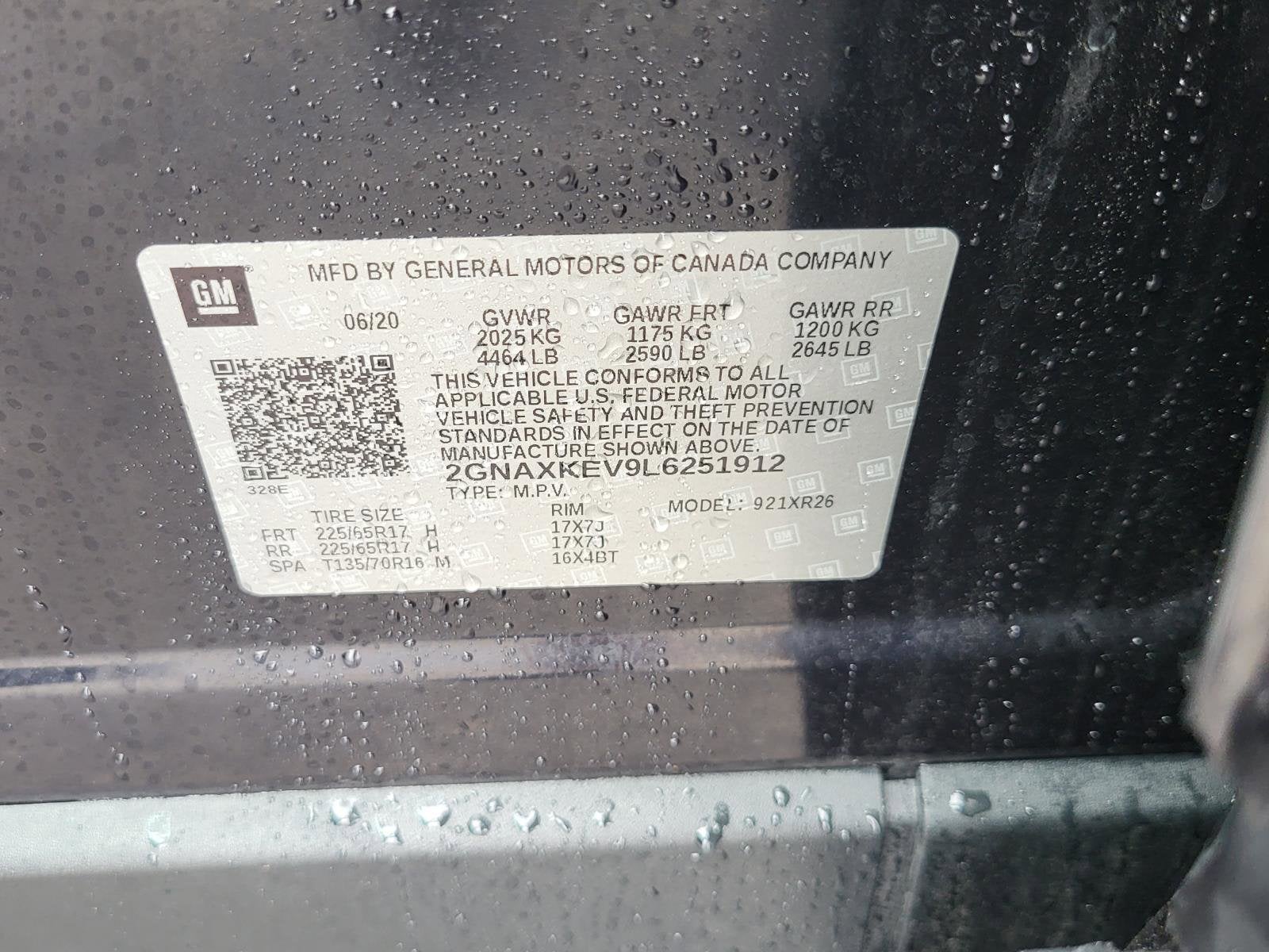 2020 Chevrolet Equinox LT