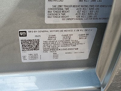 2025 Chevrolet Silverado 1500 LT