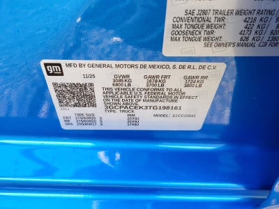 2026 Chevrolet Silverado 1500 LT