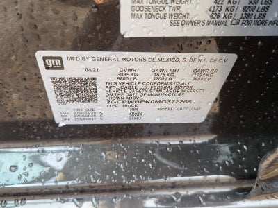 2021 Chevrolet Silverado 1500 Custom