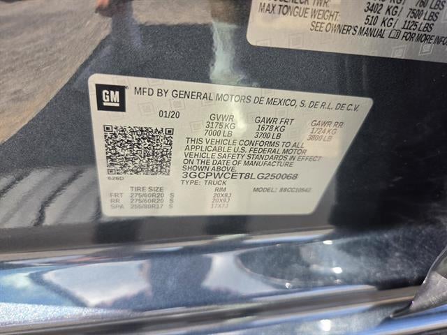2020 Chevrolet Silverado 1500 LT