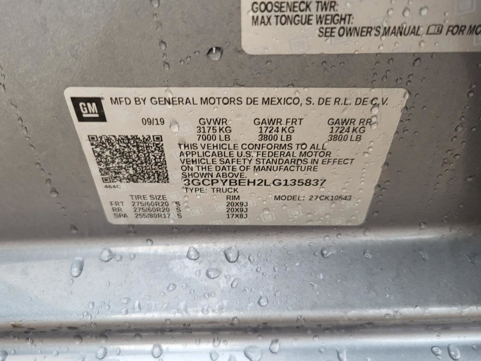 2020 Chevrolet Silverado 1500 Custom