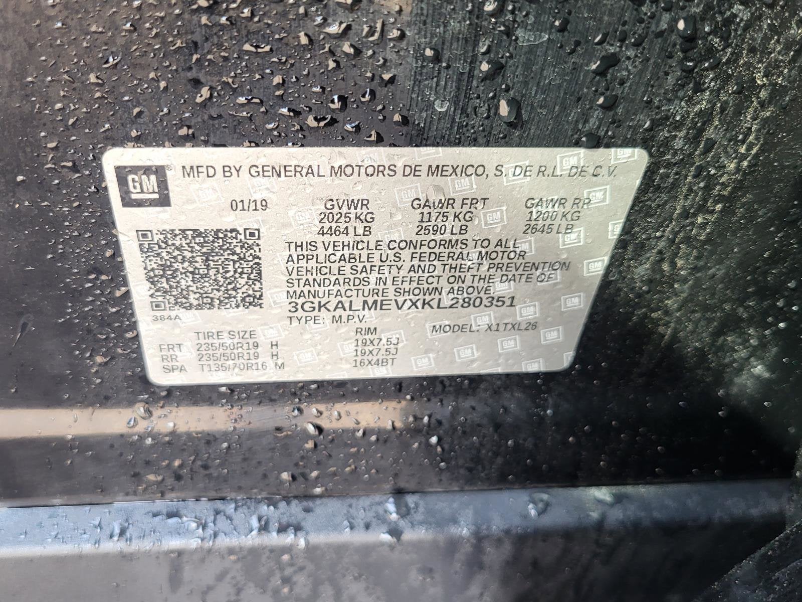 2019 GMC Terrain SLE