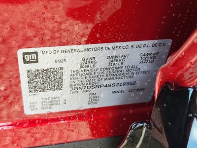 2025 Chevrolet Equinox EV RS