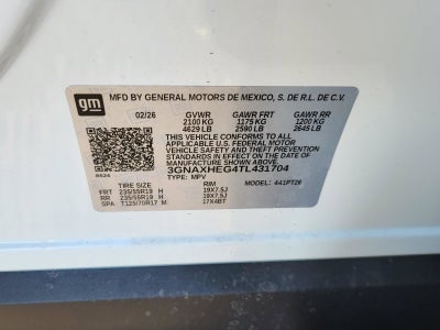 2026 Chevrolet Equinox LT