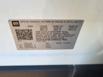 2022 Chevrolet Equinox LS