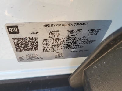 2026 Chevrolet Trax LT