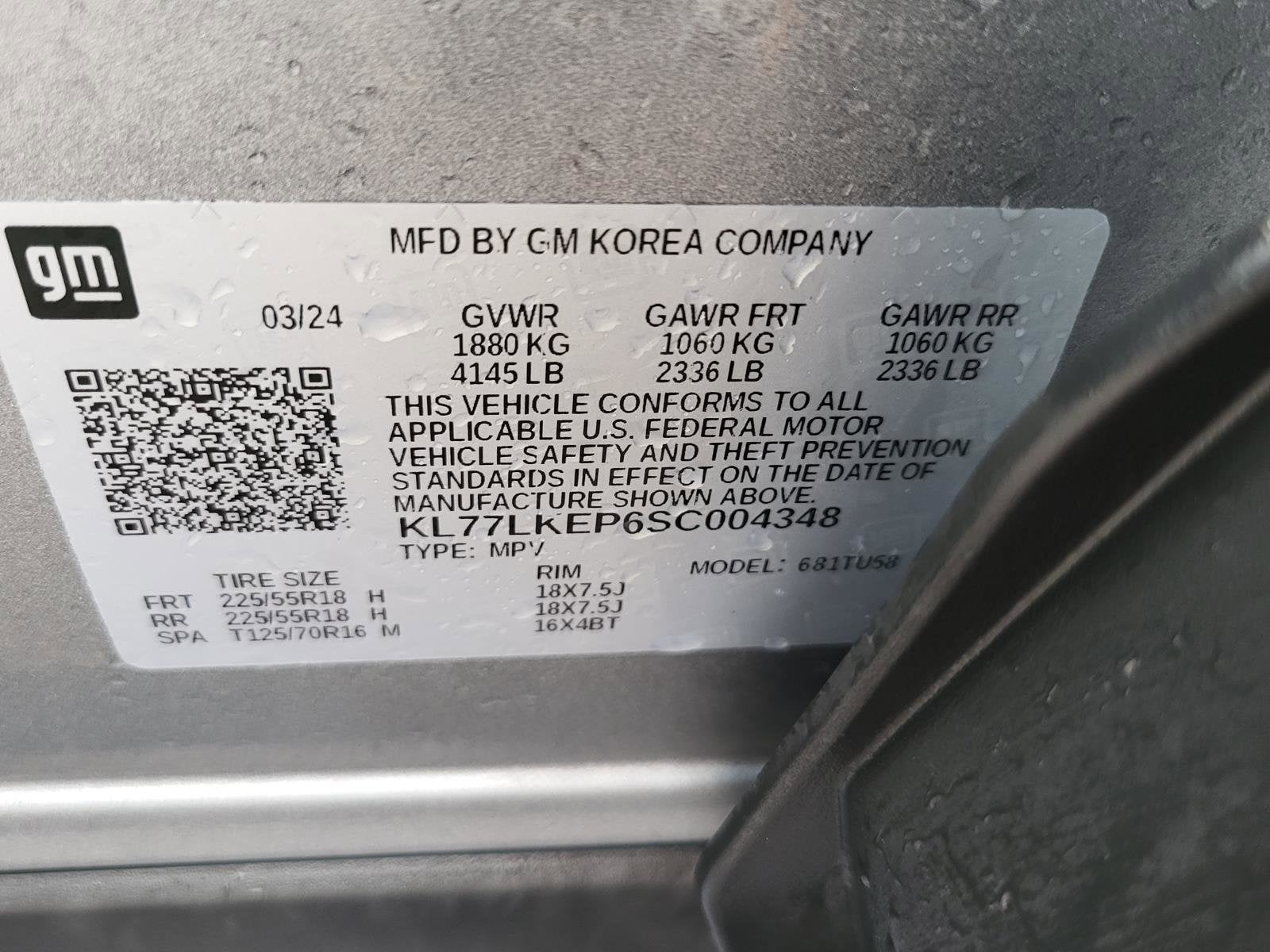 2025 Chevrolet Trax ACTIV