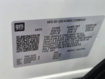 2026 Chevrolet Trailblazer LT